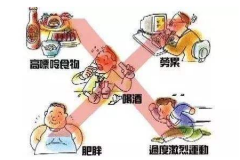 诱发痛风的因素：疲劳与吃高